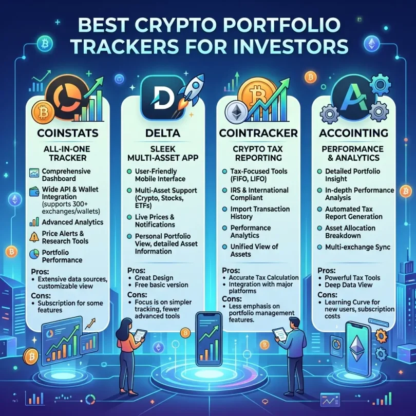Best Crypto Portfolio Trackers for Investors
