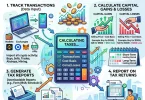 Crypto Tax Calculator How to Report Gains and Losses
